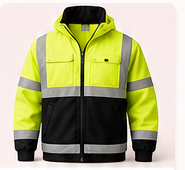 High-visibility jackets and vests jacket
